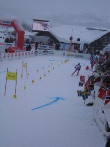 Shane Anderson Skates in the Sprint Classic, Rjukan Norway